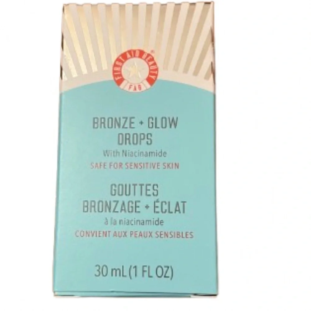 NWT First Aid Beauty Bronze + Glow Drops with Niacinamide
